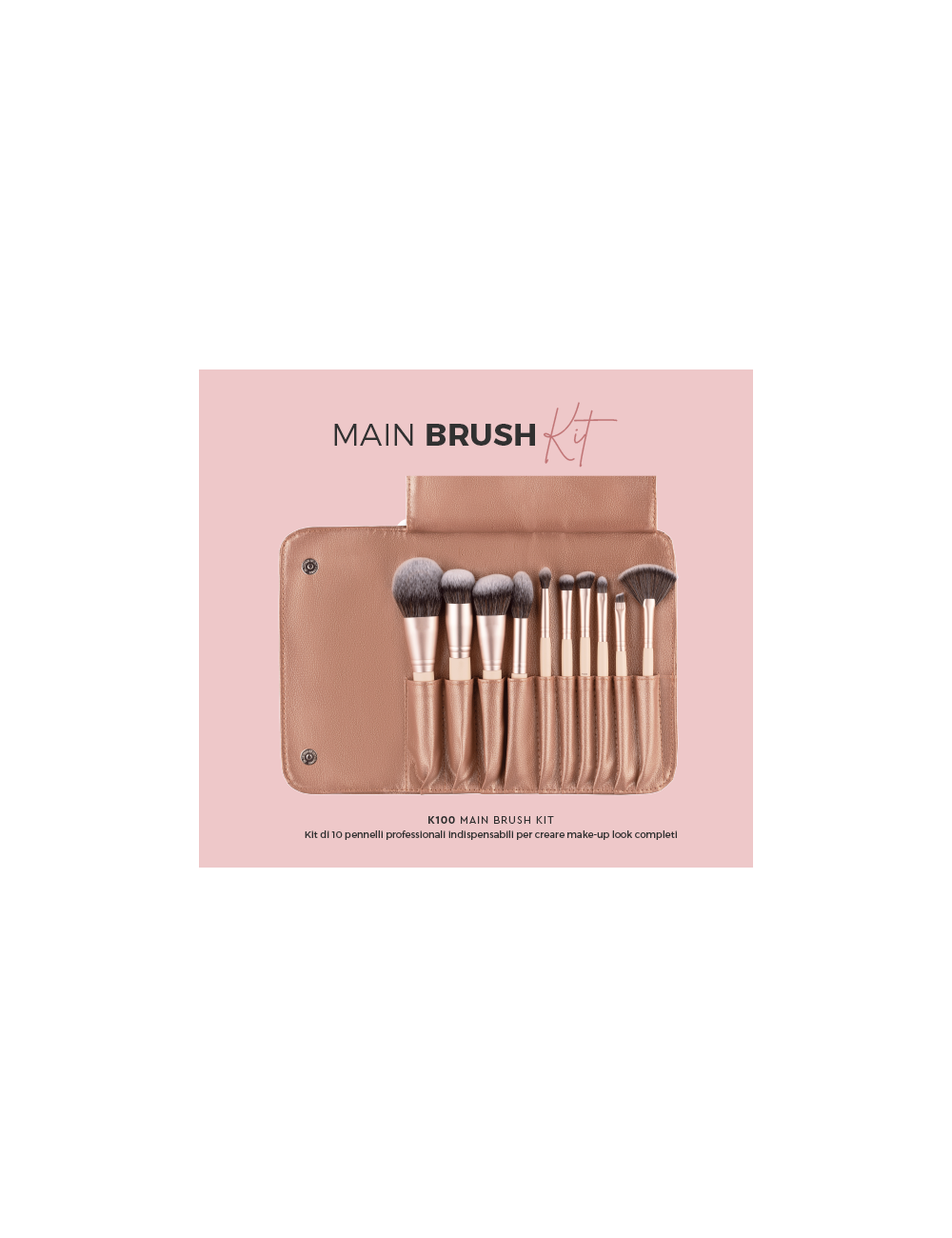 Main Brush Kit Pennelli Jvone - 10 Pz