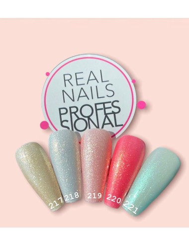 Real Nails Semi Color Gel -...