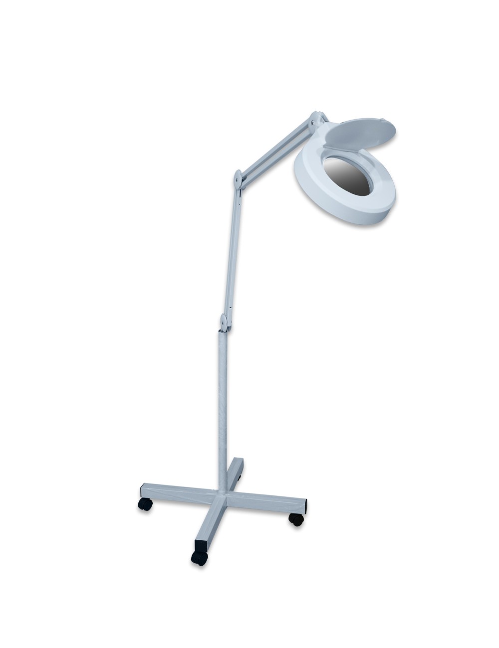 Lente D'ingrandimento Con Luce Led e Stativo A Incrocio 20W