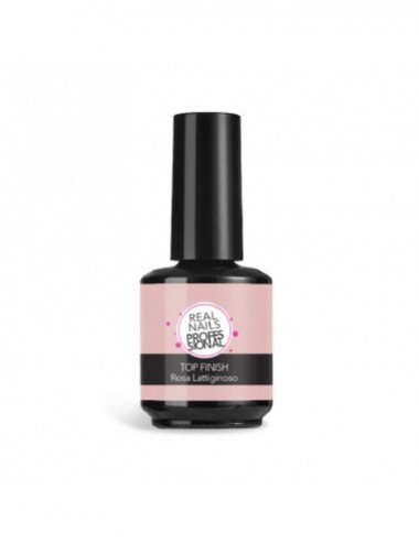 Real Nails Top Finish Rosa...