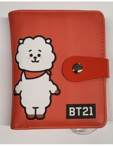 Portafoglio BT21 Con Bottone