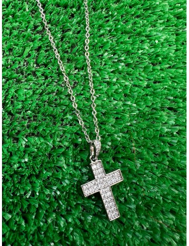Collana Croce Strass...